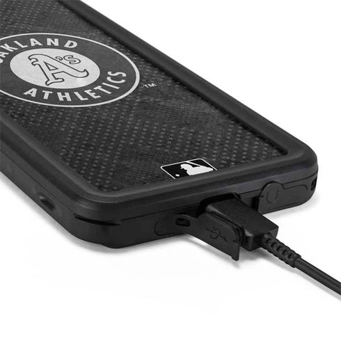 MLB Oakland Athletics Dark Wash Galaxy S20 Waterproof Case