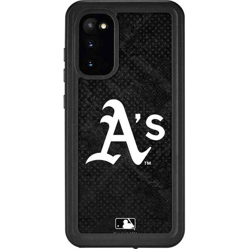 MLB Oakland Athletics Dark Wash Galaxy S20 Waterproof Case