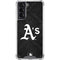 MLB Oakland Athletics Dark Wash Galaxy S21 5G Clear Case