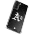 MLB Oakland Athletics Dark Wash Galaxy S21 5G Clear Case