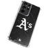 MLB Oakland Athletics Dark Wash Galaxy S21 Ultra 5G Clear Case