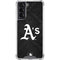 MLB Oakland Athletics Dark Wash Galaxy S22 Clear Case