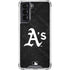 MLB Oakland Athletics Dark Wash Galaxy S22 Clear Case