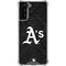 MLB Oakland Athletics Dark Wash Galaxy S22 Plus Clear Case