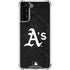 MLB Oakland Athletics Dark Wash Galaxy S22 Plus Clear Case