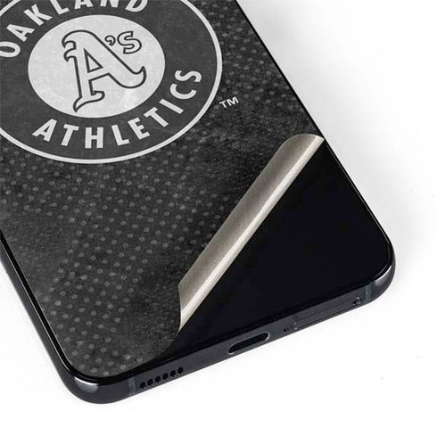 MLB Oakland Athletics Dark Wash Galaxy S22 Plus Skin