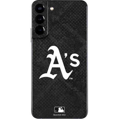 MLB Oakland Athletics Dark Wash Galaxy S22 Plus Skin