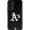 MLB Oakland Athletics Dark Wash Galaxy S22 Pro Case