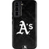 MLB Oakland Athletics Dark Wash Galaxy S22 Pro Case