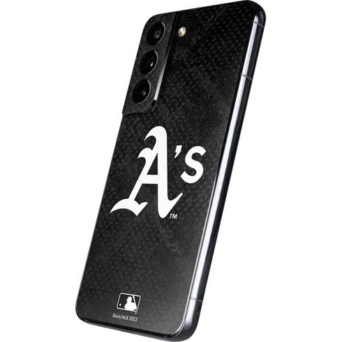 MLB Oakland Athletics Dark Wash Galaxy S22 Skin