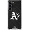 MLB Oakland Athletics Dark Wash Galaxy S23 Clear Case