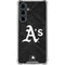 MLB Oakland Athletics Dark Wash Galaxy S23 FE Clear Case
