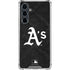 MLB Oakland Athletics Dark Wash Galaxy S23 FE Clear Case
