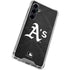 MLB Oakland Athletics Dark Wash Galaxy S23 FE Clear Case