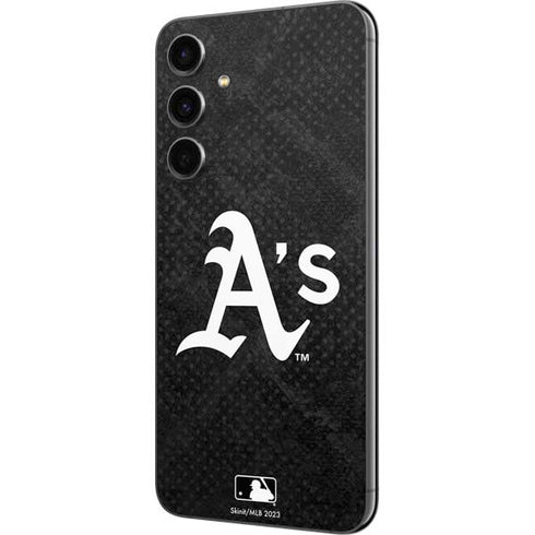 MLB Oakland Athletics Dark Wash Galaxy S23 FE Skin