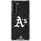 MLB Oakland Athletics Dark Wash Galaxy S23 Plus Clear Case