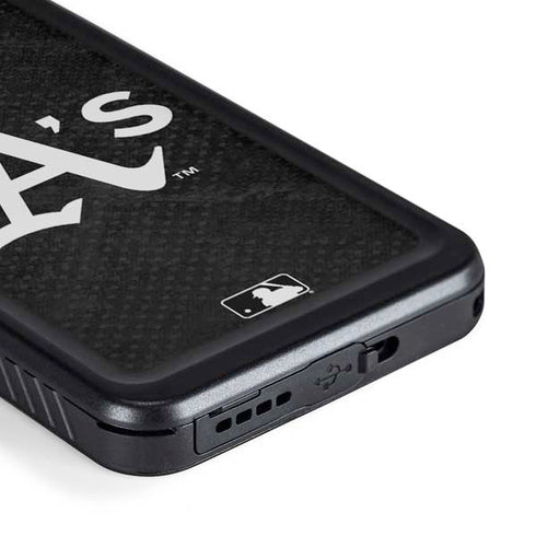 MLB Oakland Athletics Dark Wash Galaxy S23 Plus Waterproof Case