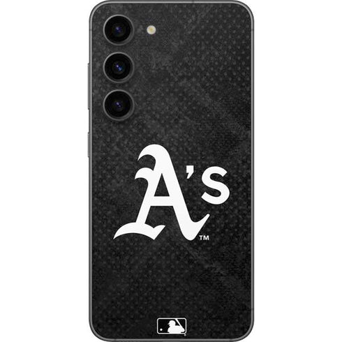 MLB Oakland Athletics Dark Wash Galaxy S23 Skin