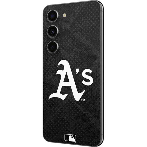 MLB Oakland Athletics Dark Wash Galaxy S23 Skin