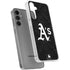 MLB Oakland Athletics Dark Wash Galaxy S24 Plus Clear Case