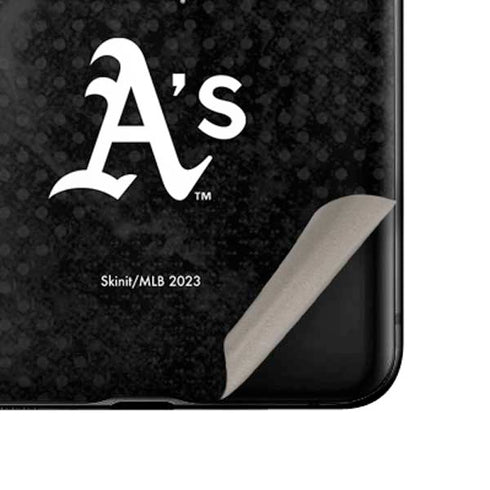 MLB Oakland Athletics Dark Wash Galaxy Z Flip Skin