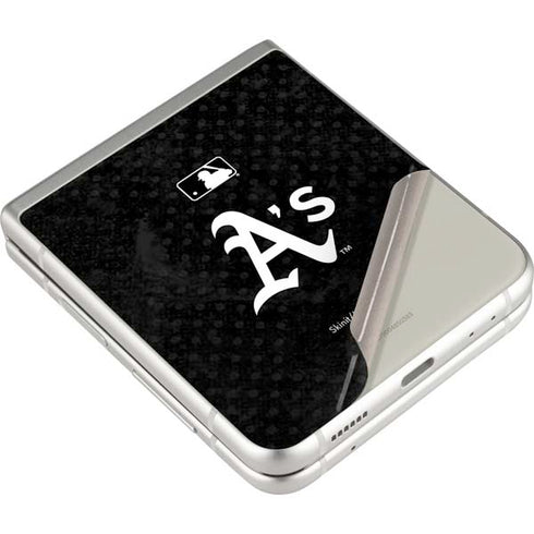 MLB Oakland Athletics Dark Wash Galaxy Z Flip3 5G Skin