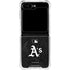 MLB Oakland Athletics Dark Wash Galaxy Z Flip5 5G Clear Case