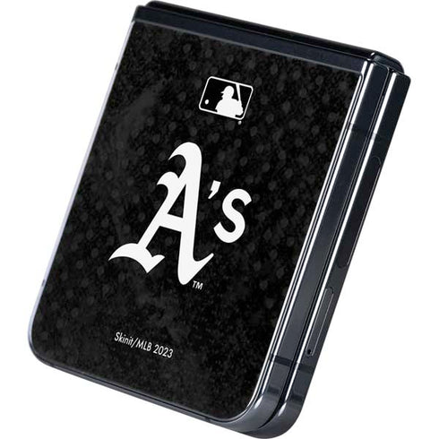 MLB Oakland Athletics Dark Wash Galaxy Z Flip5 5G Skin