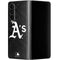 MLB Oakland Athletics Dark Wash Galaxy Z Fold4 5G Skin