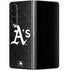 MLB Oakland Athletics Dark Wash Galaxy Z Fold4 5G Skin