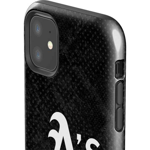 MLB Oakland Athletics Dark Wash iPhone 11 Impact Case