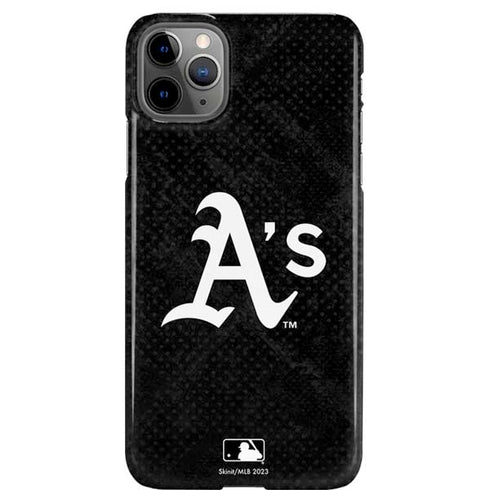MLB Oakland Athletics Dark Wash iPhone 11 Pro Max Lite Case
