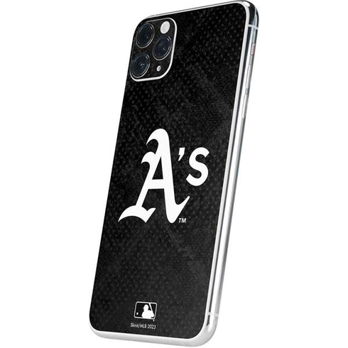 MLB Oakland Athletics Dark Wash iPhone 11 Pro Max Skin