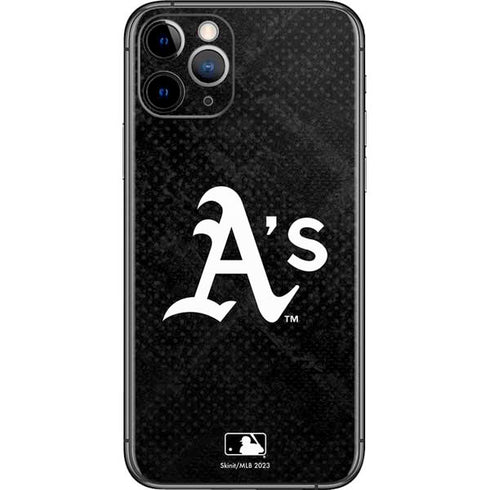 MLB Oakland Athletics Dark Wash iPhone 11 Pro Skin