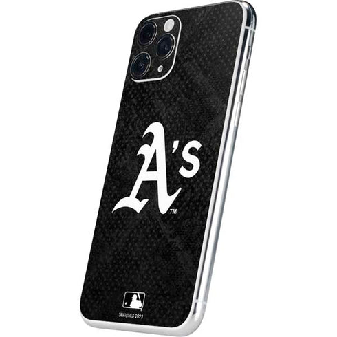 MLB Oakland Athletics Dark Wash iPhone 11 Pro Skin