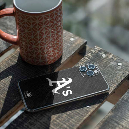 MLB Oakland Athletics Dark Wash iPhone 11 Pro Skin