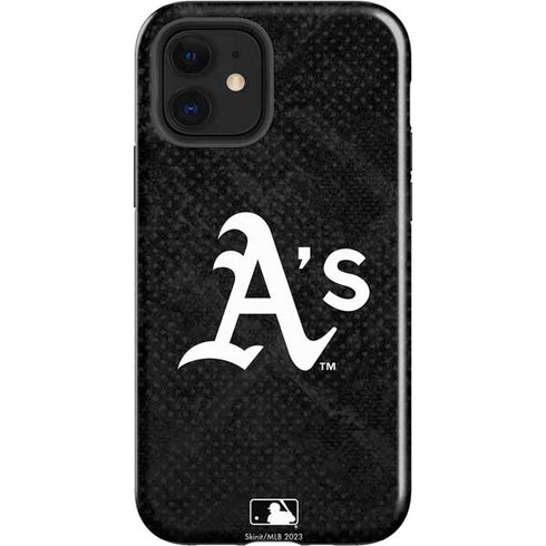 MLB Oakland Athletics Dark Wash iPhone 12 Impact Case