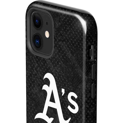 MLB Oakland Athletics Dark Wash iPhone 12 Impact Case