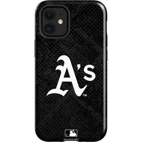 MLB Oakland Athletics Dark Wash iPhone 12 Mini Impact Case