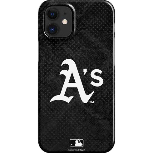 MLB Oakland Athletics Dark Wash iPhone 12 Mini Lite Case
