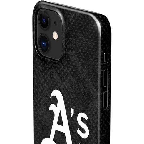 MLB Oakland Athletics Dark Wash iPhone 12 Mini Lite Case