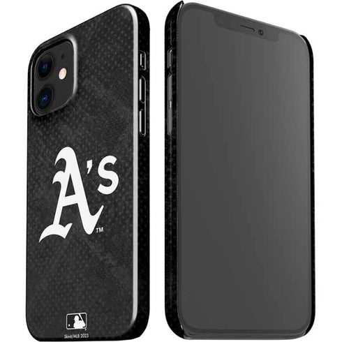MLB Oakland Athletics Dark Wash iPhone 12 Mini Lite Case