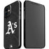 MLB Oakland Athletics Dark Wash iPhone 12 Mini Lite Case