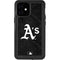 MLB Oakland Athletics Dark Wash iPhone 12 Mini Waterproof Case