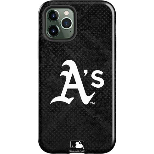 MLB Oakland Athletics Dark Wash iPhone 12 Pro Impact Case
