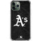 MLB Oakland Athletics Dark Wash iPhone 12 Pro Max Clear Case