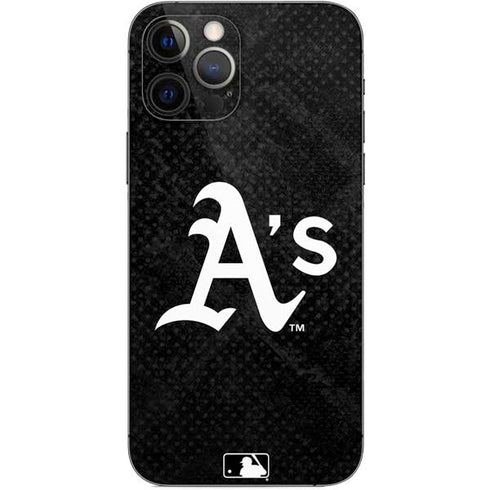 MLB Oakland Athletics Dark Wash iPhone 12 Pro Skin