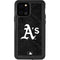MLB Oakland Athletics Dark Wash iPhone 12 Pro Waterproof Case
