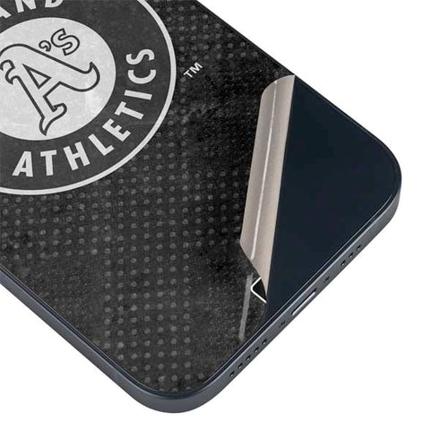 MLB Oakland Athletics Dark Wash iPhone 13 Mini Skin