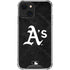 MLB Oakland Athletics Dark Wash iPhone 14 Clear Case
